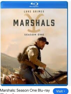 #2757**Marshalls Season One Blu-ray - Beige & Brown Cover